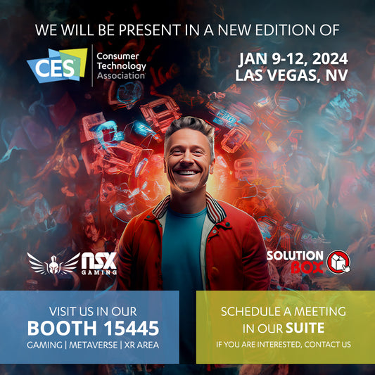 NSX Gaming at CES 2024 in Las Vegas!
