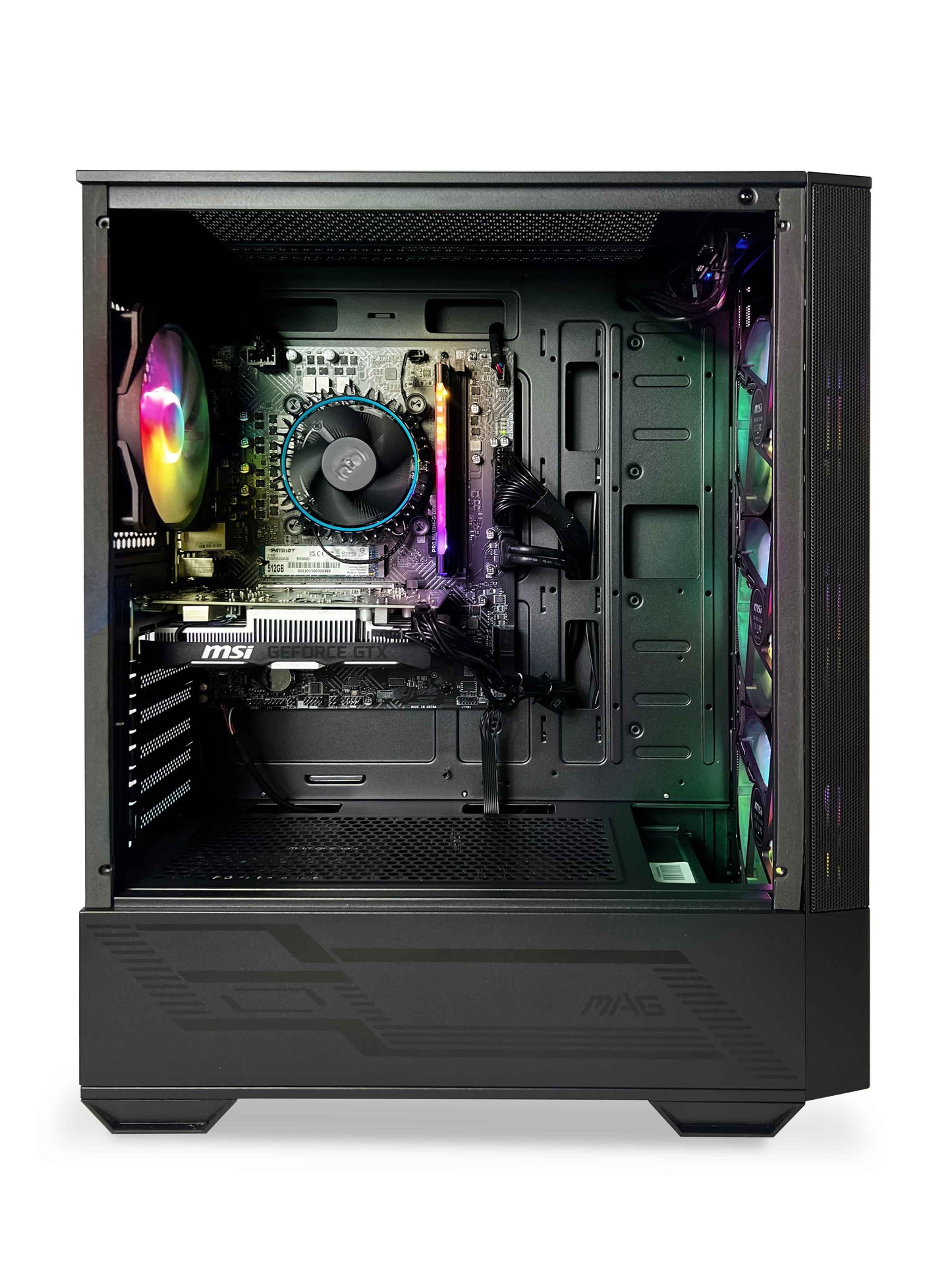 NSX Gaming PC ( I5 12400F, 8GB RGB DDR4 3600, 512 SSD, GTX 1650)