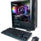 PC de escritorio NSX GAMING Ryzen 5 5600, 16 GB RAM, SSD 512 gb, GeForce RTX 3060, USB-C, HDMI, mouse y teclado Gamer, Win 11, construido en EE. UU. Garantía de 12 meses en PC para juegos preconstruidos