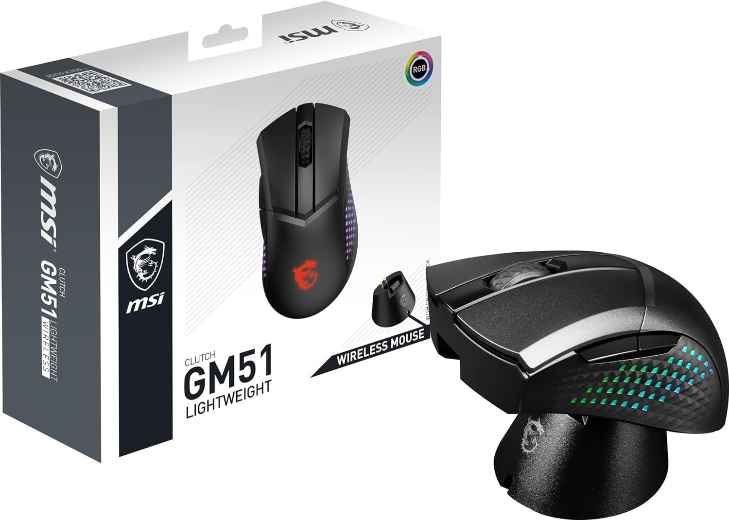 MSI MOUSE CLUTCH GM51 LIGHTWEIGHT