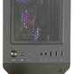 NSX Gaming PC (AMD Ryzen 5 5500, RTX 3050 Ventus 2X, RAM 16GB, SSD 480GB, Win 11 Home ,  Peripherals included)