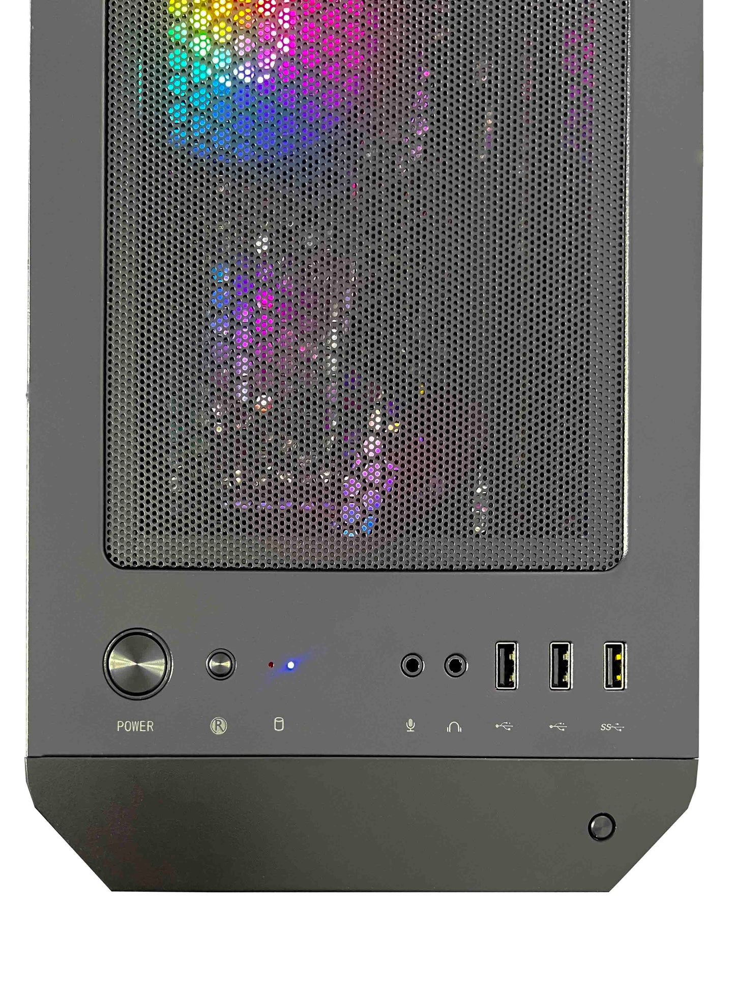 Computadora de escritorio para juegos NSX GAMING (Ryzen 7 5700G, 16GB DDR4 3600, 512Gb M2 NVME SSD, ventiladores RGB, Win 10 Home de 64 bits)