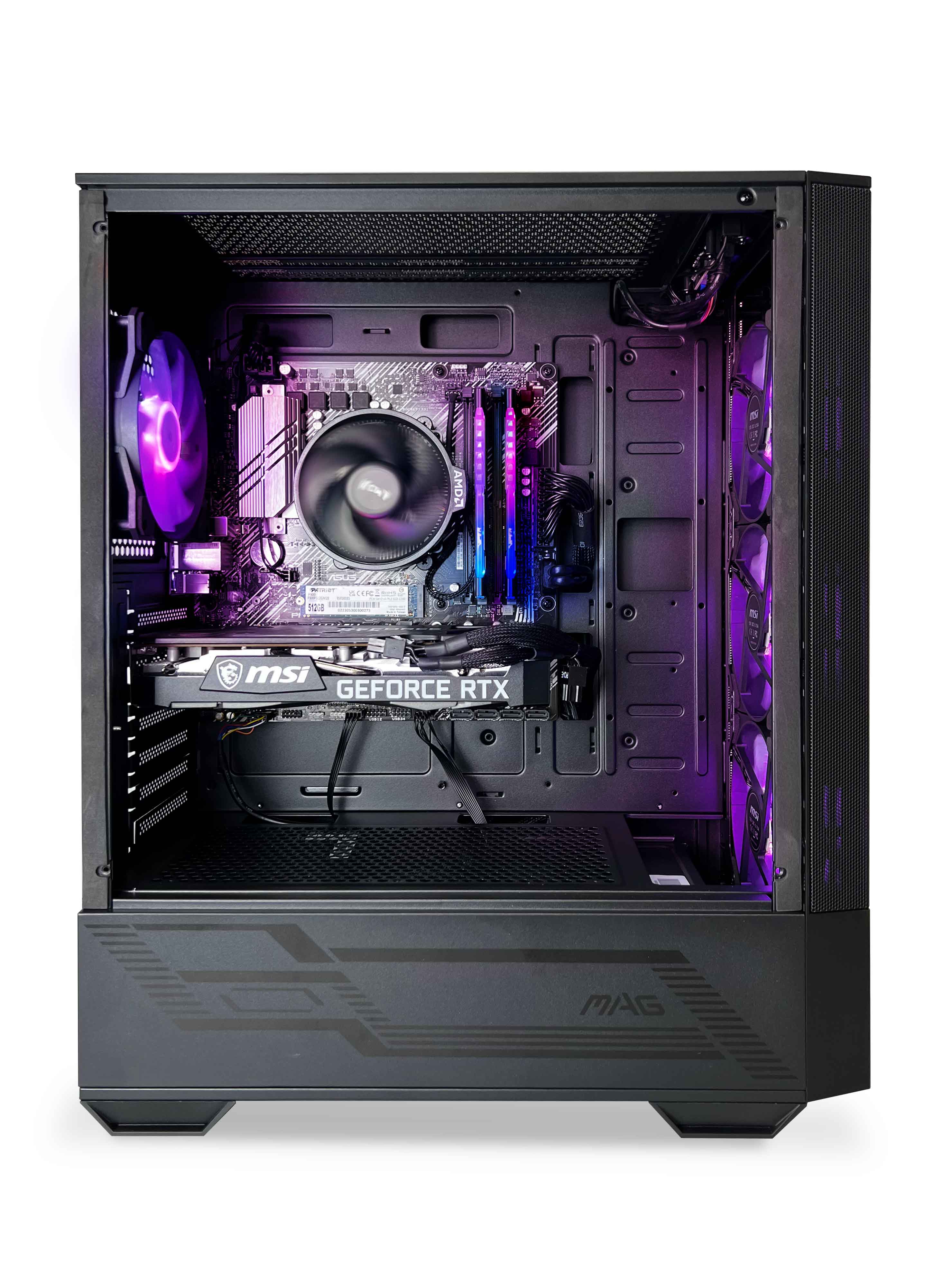 NSX Desktop Gamer | AMD Ryzen 5 5600X |16GB RAM | 1TB SSD | RTX 4060 Ti | Mouse and Keyboard Included | Windows 11 Home | 1 Year Warranty